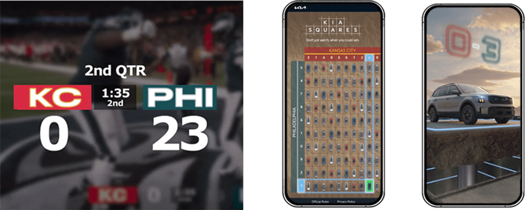 KIA SQUARES EXECUTION